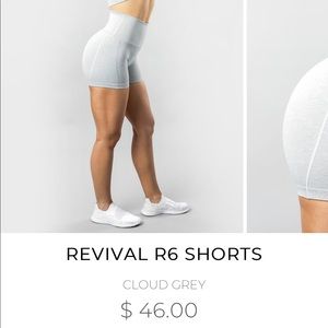 alphalete medium shorts (cheaper on merc)